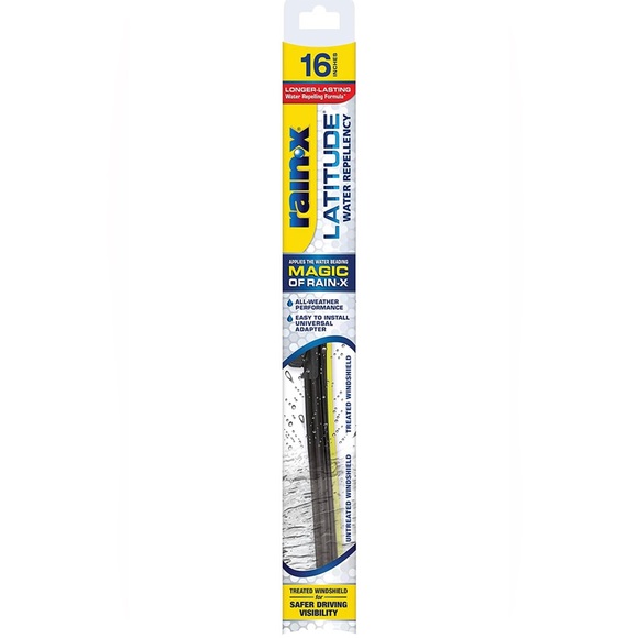 Rain-X 5079274-2 Latitude 2-In-1 Water Repellent Wiper Blades,16 & 24 Inch - Picture 3 of 8
